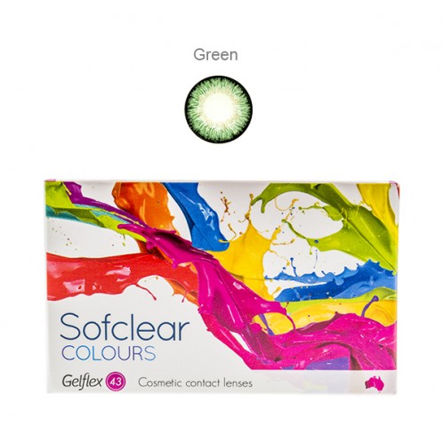 Sofclear Colours Green Diamond