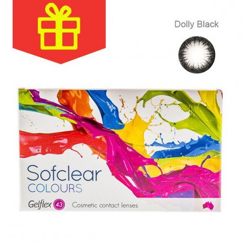 Sofclear Colours Dolly Black Sofclear Colours Dolly Black